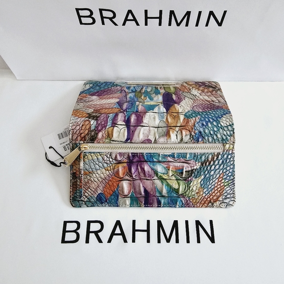 NWT Brahmin Flourish Melbourne Ady Wallet - Picture 8 of 12